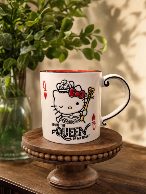 ماگ سرامیکی کیتی مدل QUEEN