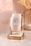 ساعت مچی زنانه طرح Q&Q مدل Classic Pink