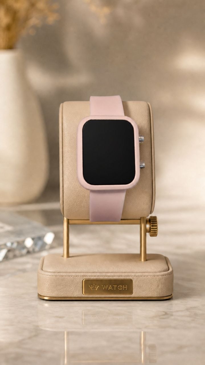 ساعت مچی زنانه طرح هوشمند مدل Smart Pink