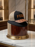 کلاه کپ بیسبالی پشت توری مدل FENDI