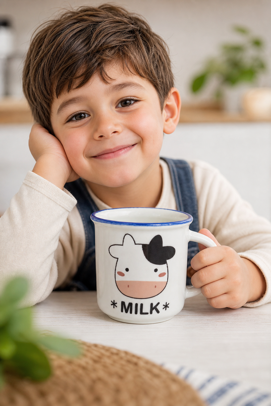 فنجان چای / قهوه خوری مدل سر گاو