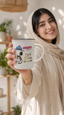 ماگ سرامیکی سفید مدل اسنوپی
