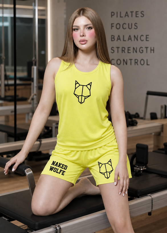 ست تاپ و شلوارک مدل NAKED WOLFE