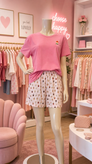 ست تیشرت و شلوارک زنانه مدل بستنی - Joy Collection