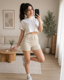 شلوارک اسپرت زنانه گلکسی مدل نایکی