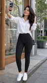 لگ زنانه کمرکش مدل کبریتی